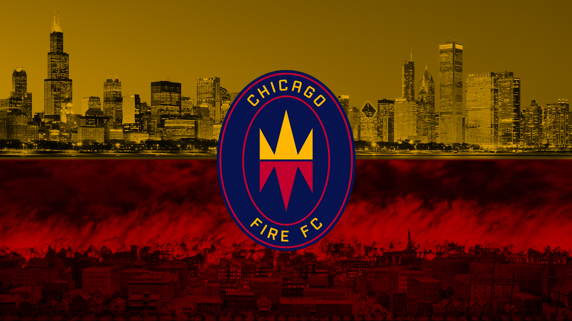 Chicago Fire Fc Logo   1920x1080 Wallpaper   teahubio