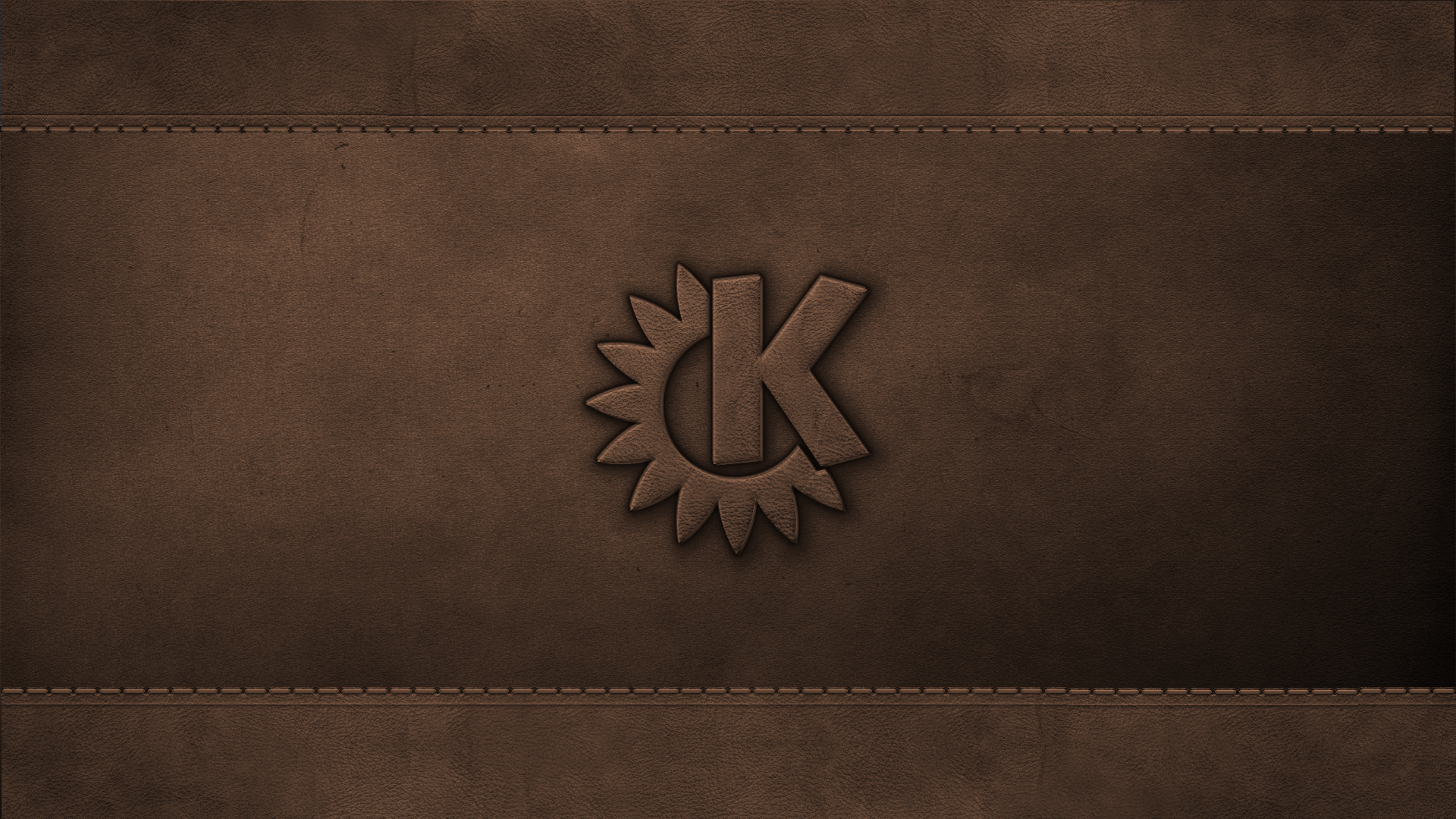 Kde On Leather Wallpaper By Giancarlo64