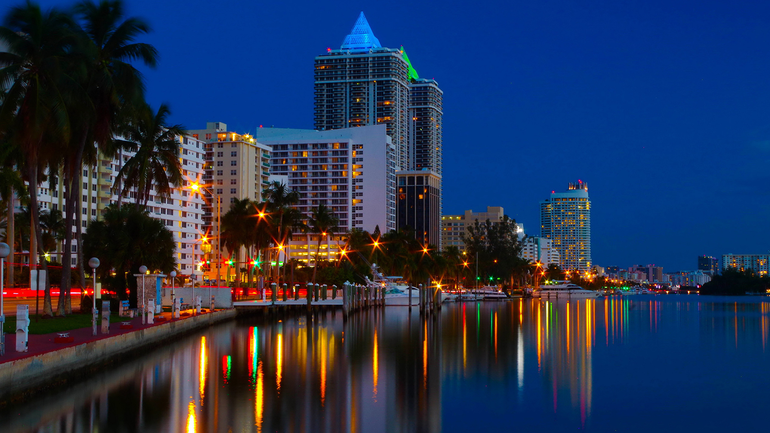 Miami Skyline Wallpaper