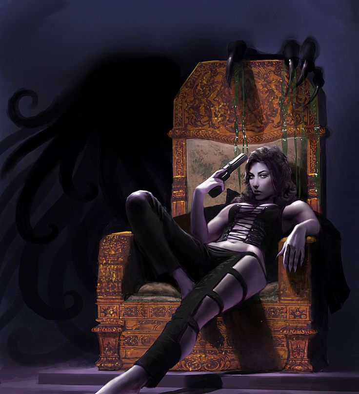 Via 2d Art World Of Darkness Vampire Ruler Digital Concept