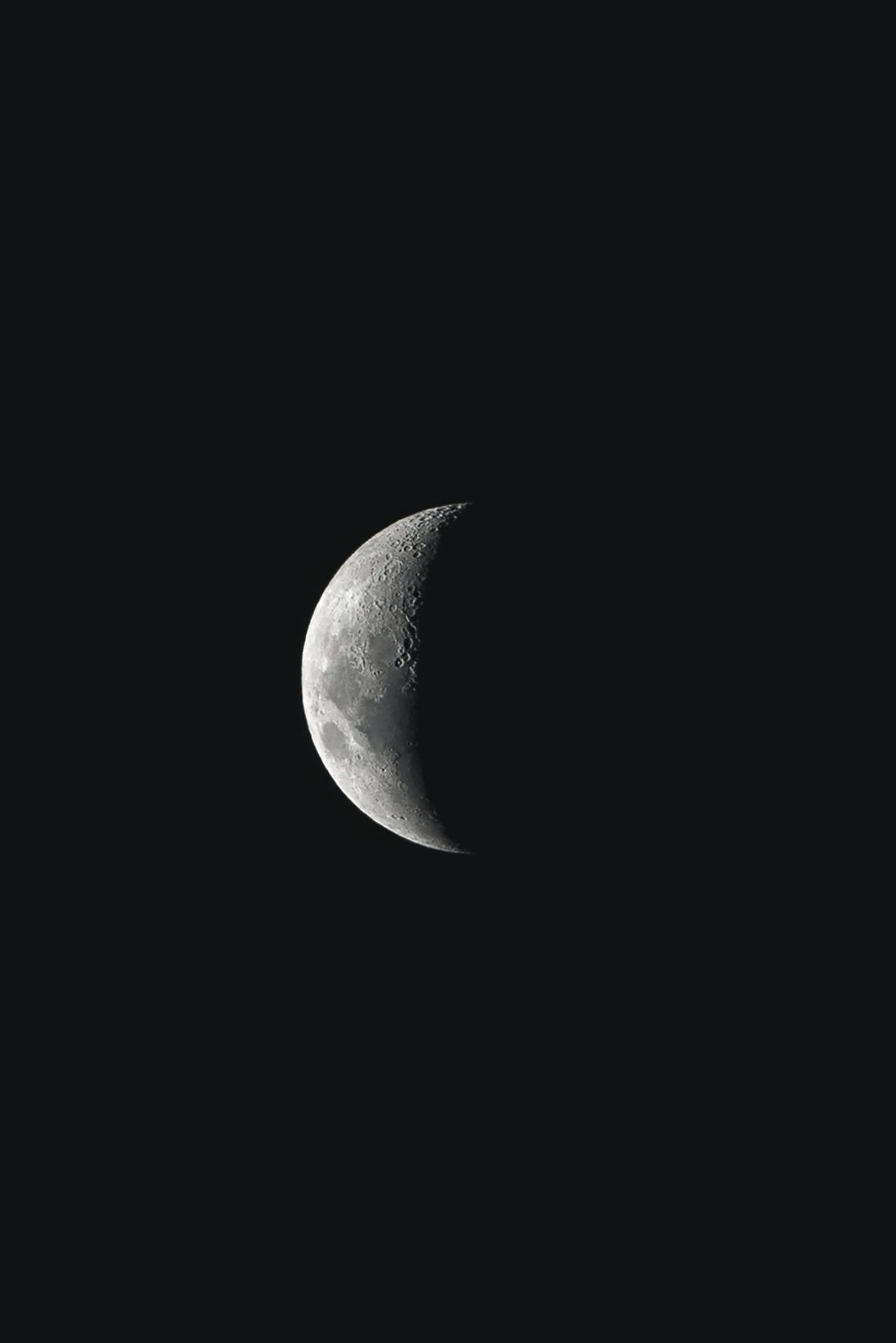 Plain Black iPhone Wallpaper