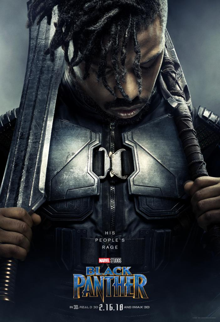 Black Panther Image Character Poster HD