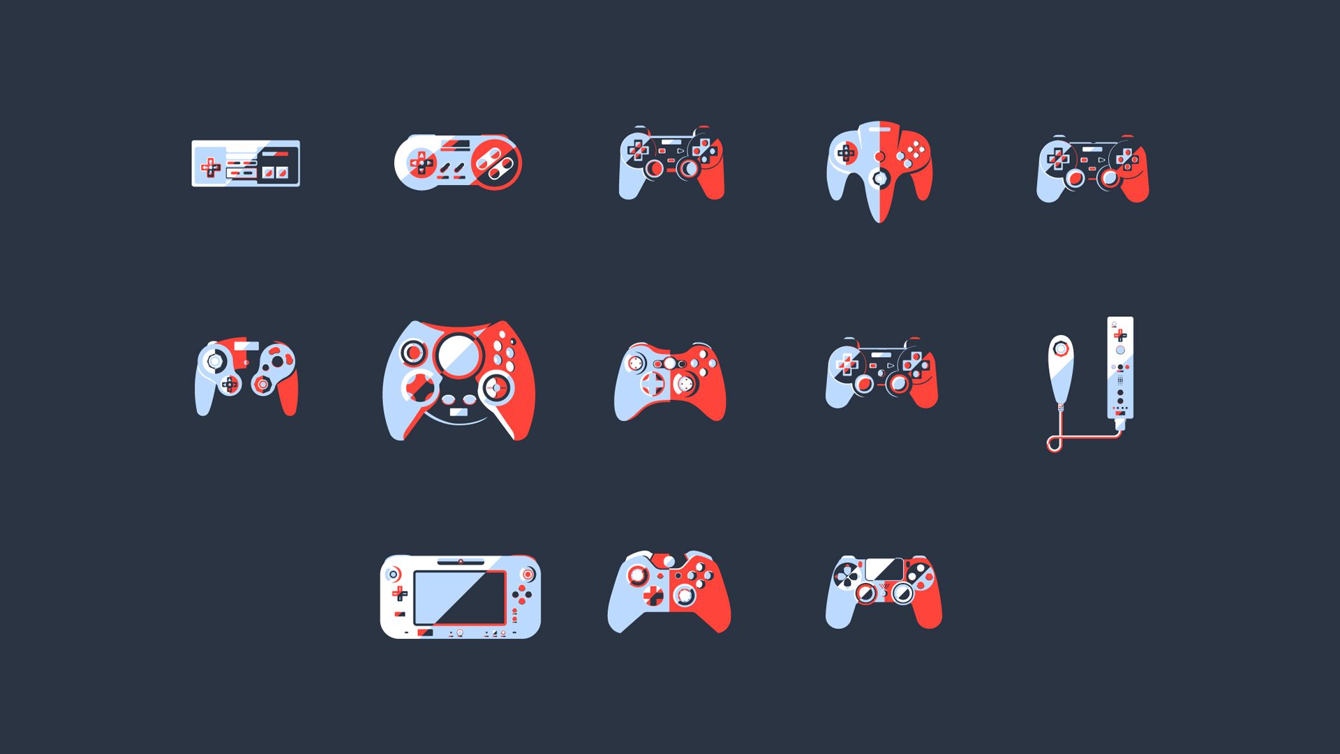 Video Game Controller Wallpaper Picture Collage Tech In