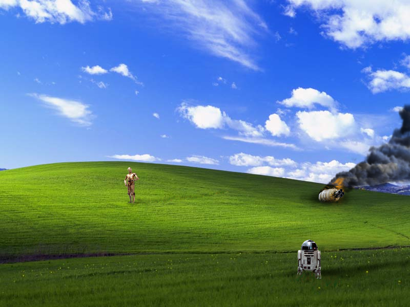 Win Xp R2d2 And C3po Wallpaper By Cnyt