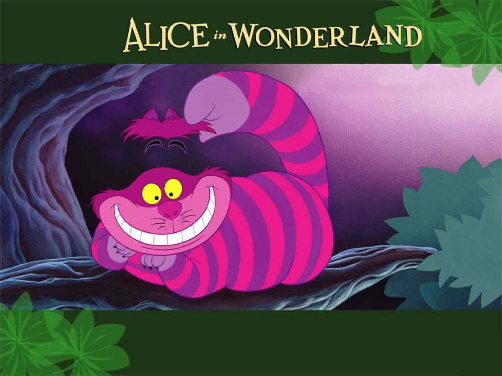 Disney Pany Alice In Wonderland Cheshire Cat HD Wallpaper