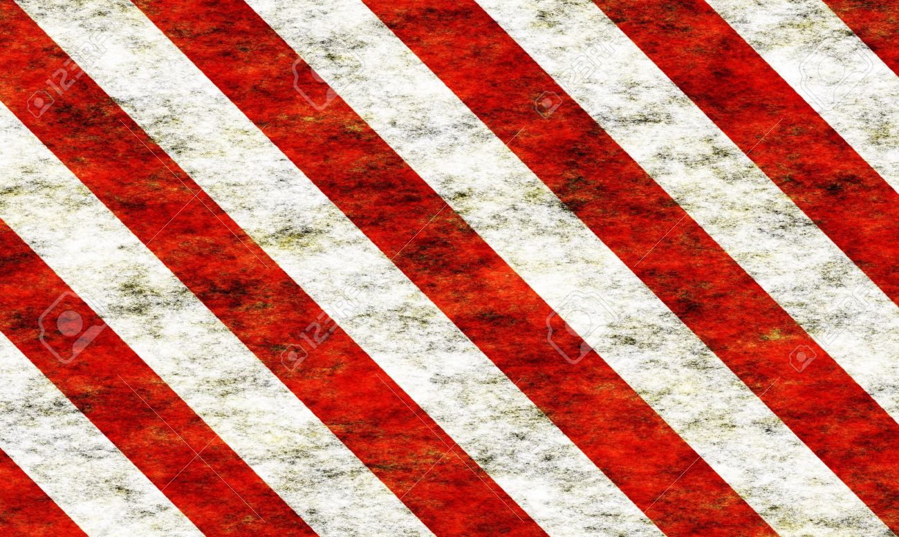 Candy Cane Grunge Abstract Wallpaper In Red And White Stripes