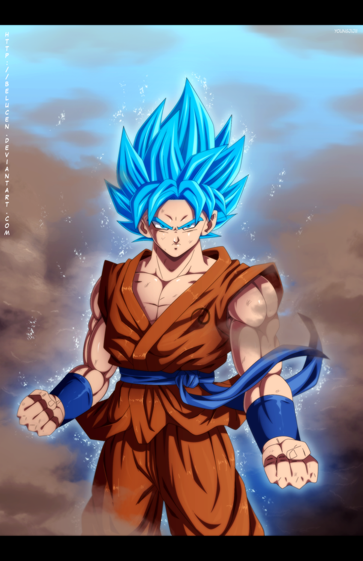 The Super Saiyan God - Goku by icaro382 on DeviantArt