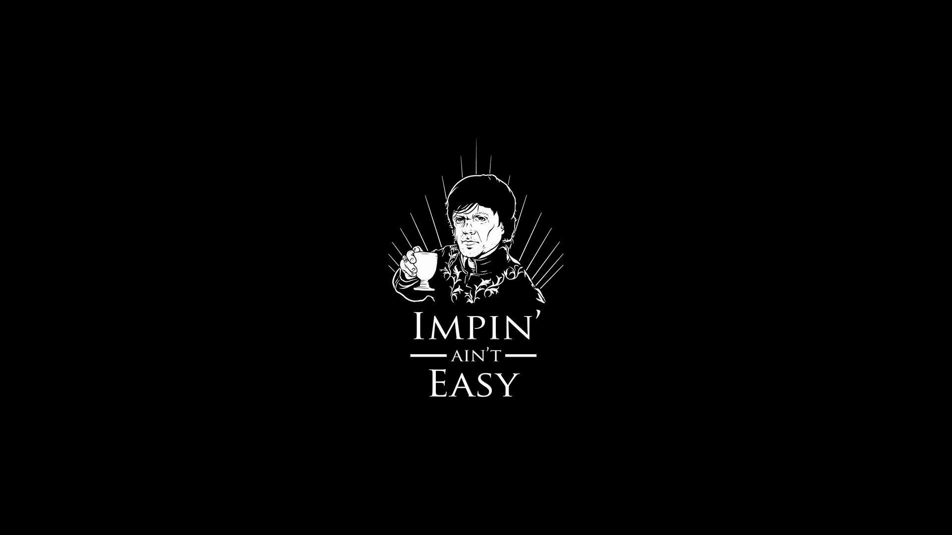 Thrones tyrion lannister easy imp simple background wallpaper 82372