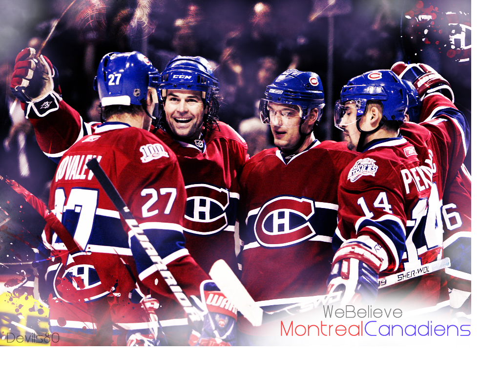 Montreal Canadiens We Believe By Devils80