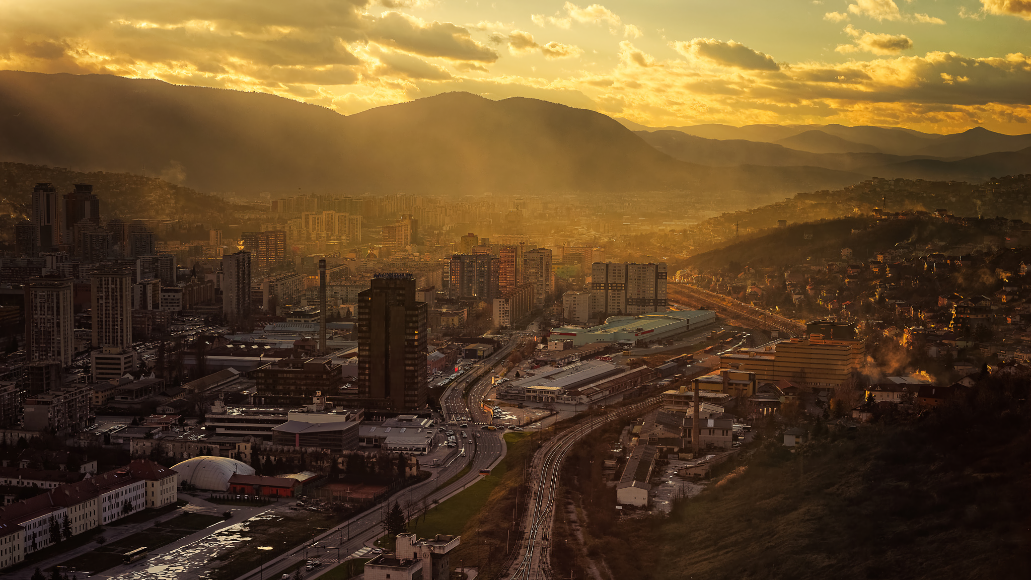 City HD Wallpaper Background Image Id