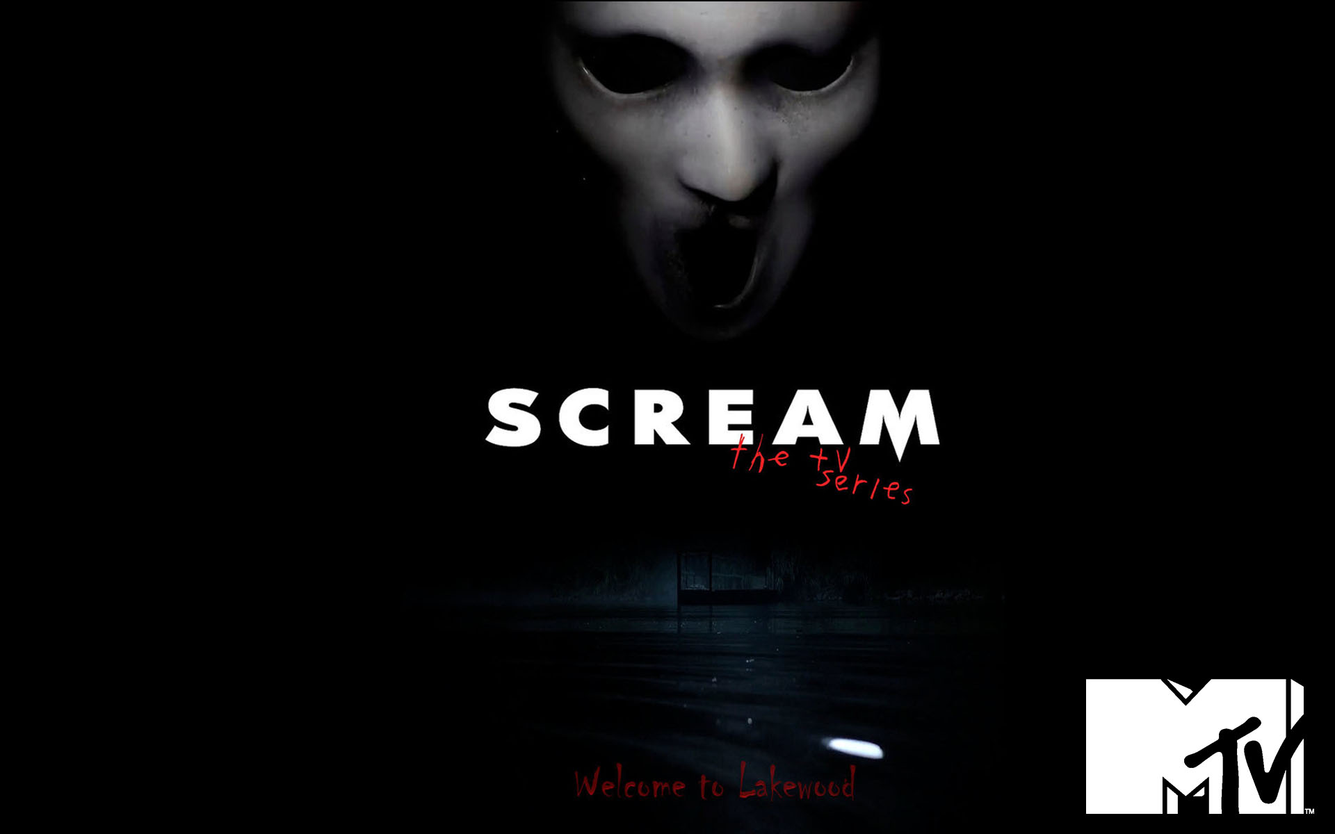 Scream Tv Series Poster Wallpaper Movie
