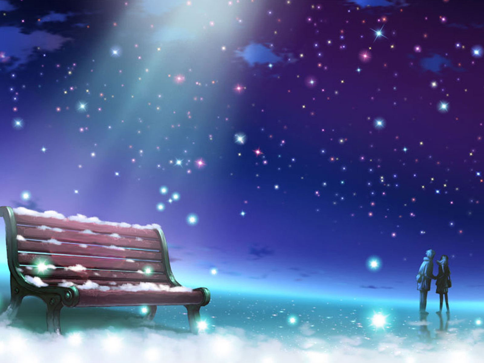 Romantic Love Anime Wallpaper Ics Desktop Background Cartoon
