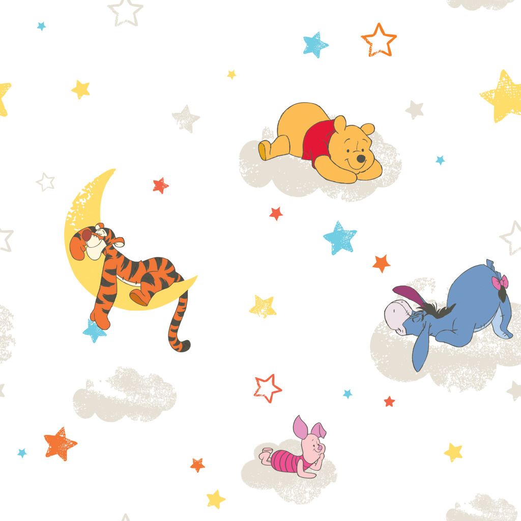 Decowunder Wallpaper Paper Backing Winnie Pooh To Buy