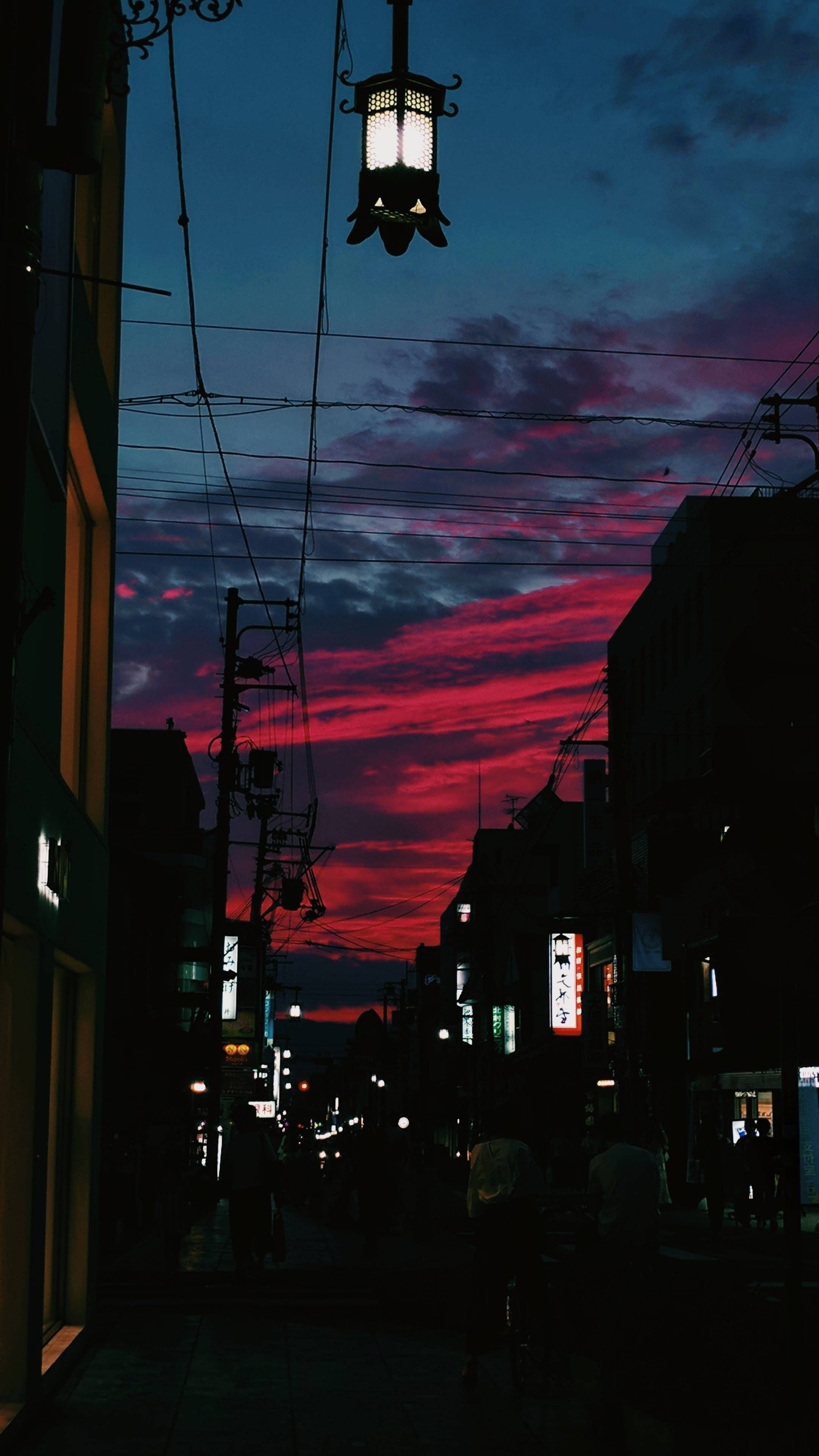 Today S Sunset Was Crazy In Nara Japan Wallpaper