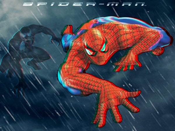 Spiderman In 3d Wallpaper By Coyotecreations