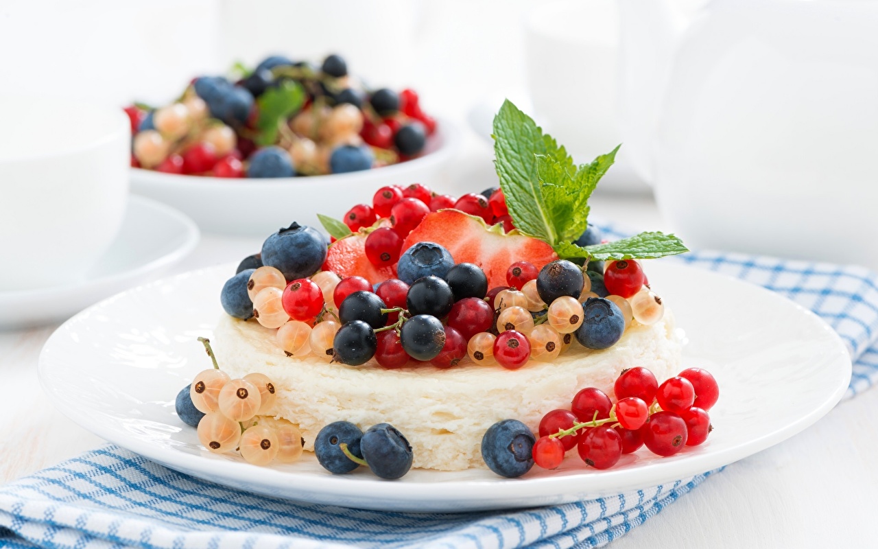 Image Cheesecake Currant Food Berry Cake