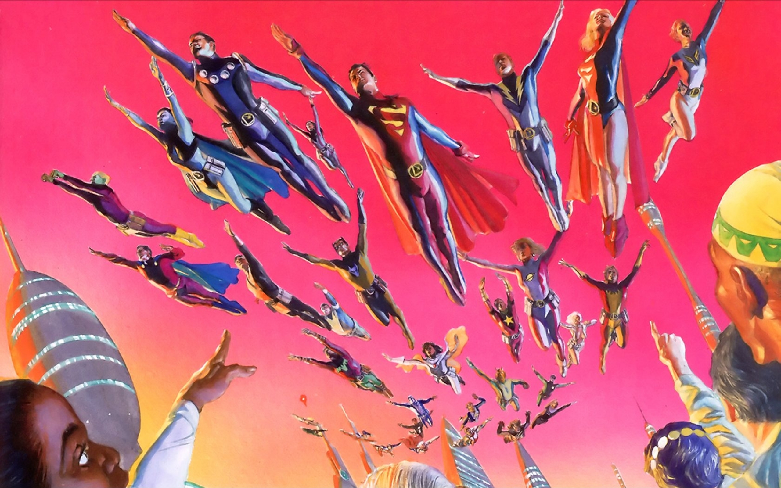 Supergirl Legion Of The Superheroes Brainiac Wallpaper