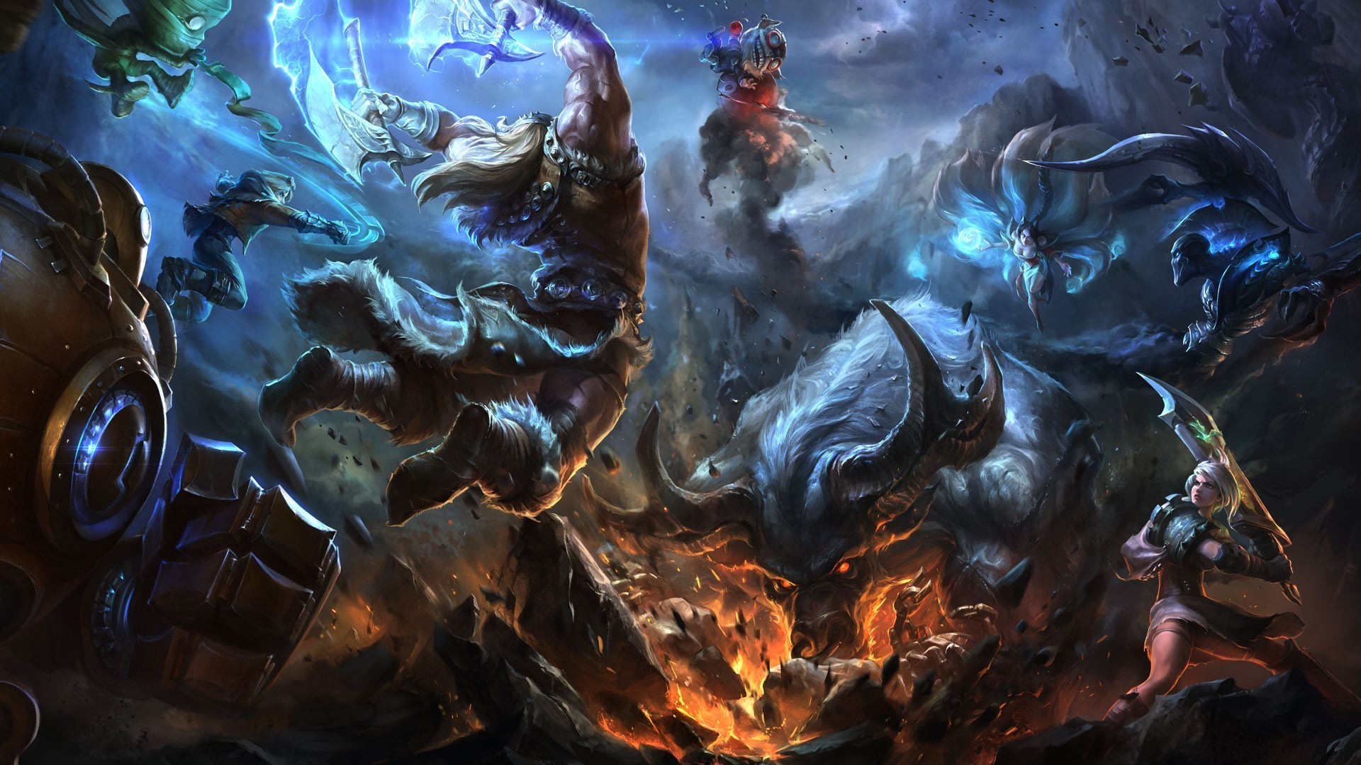 League Of Legends 4k Wallpaper