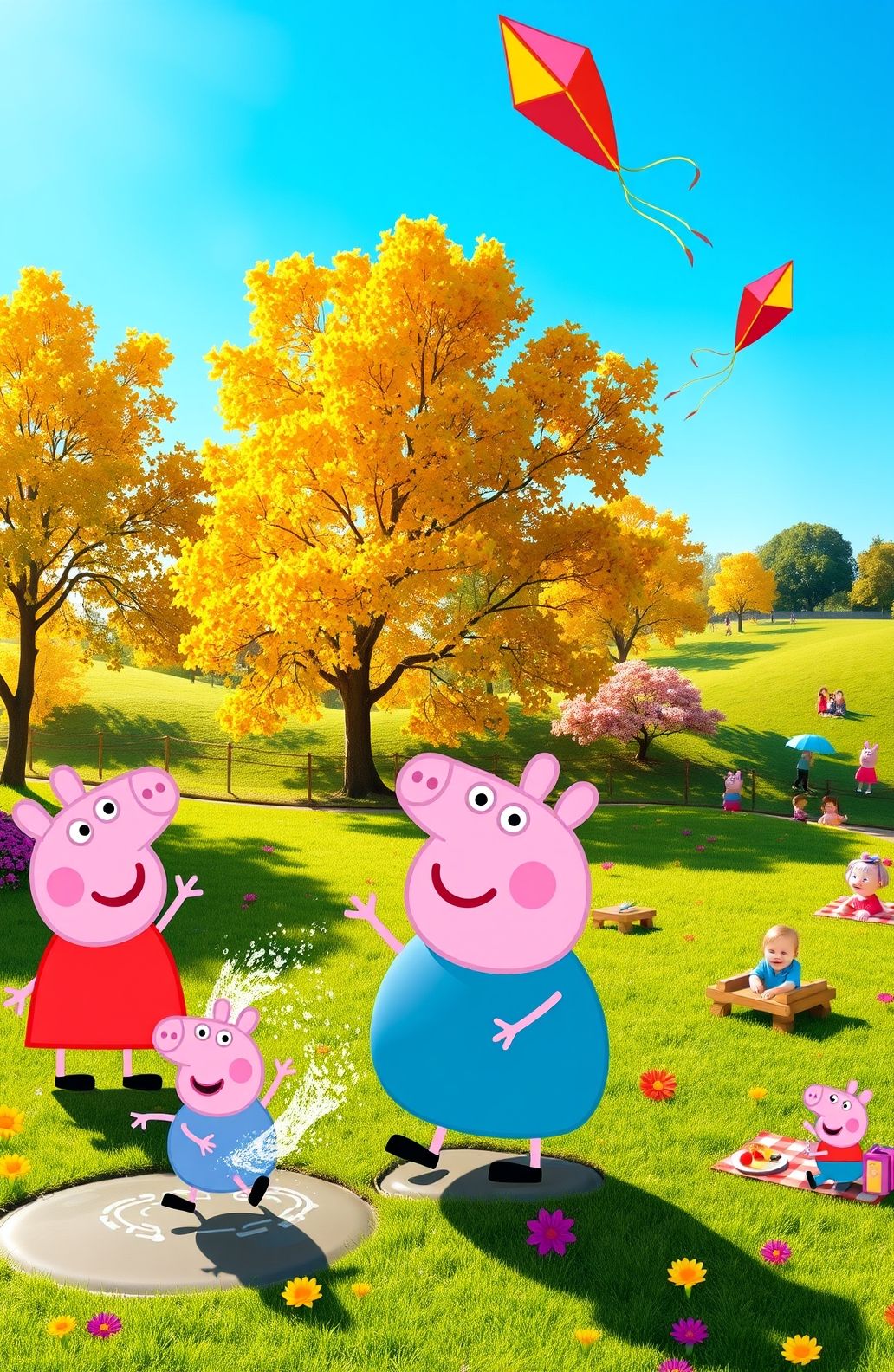 Peppa Pig Hd Wallpaper
