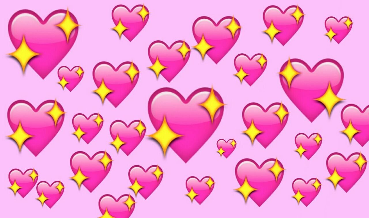 Bunch Of Heart Emoji Wallpaper Teahub Io