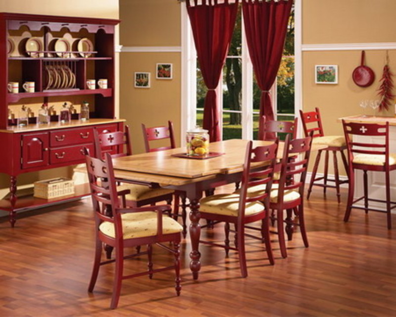 French Country Dining Room Centre Country French dining room is a 800x640
