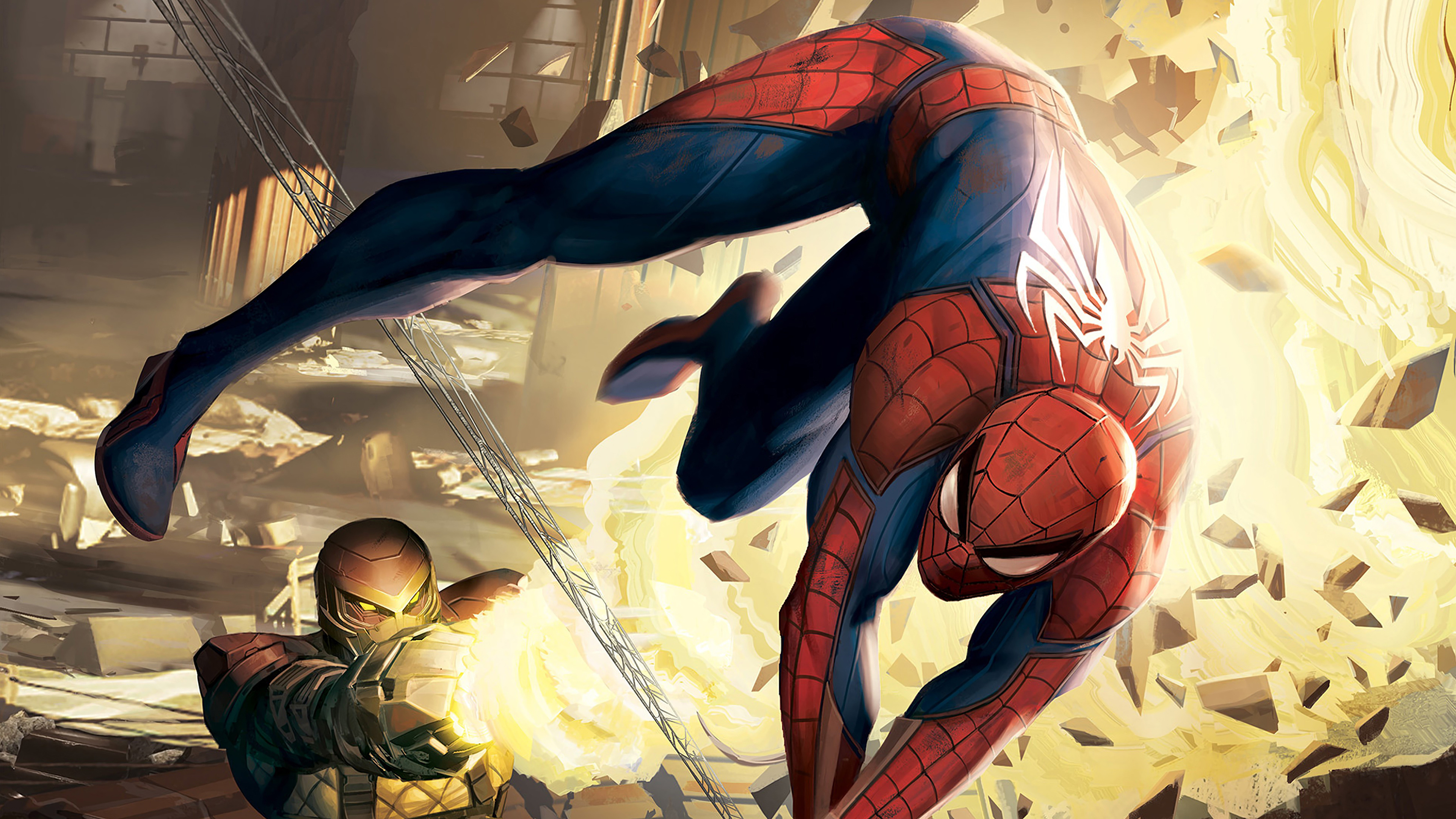 Marvel S Spider Man Ps4 Vs Shocker 4k