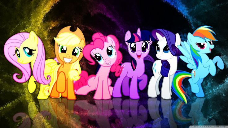 MLP FiMMane 6 Wallpaper My Little Pony Mostly Fluttershy
