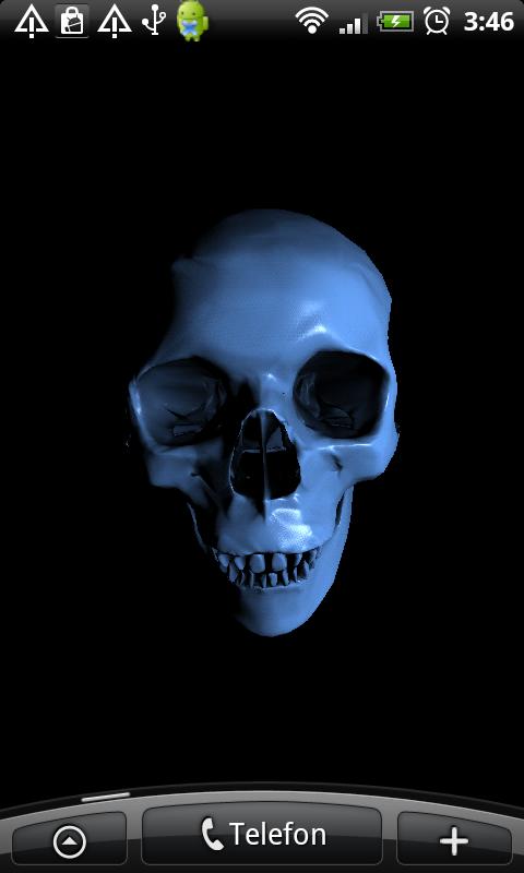 Skull 3d Wallpa Screenshot Thumbnail