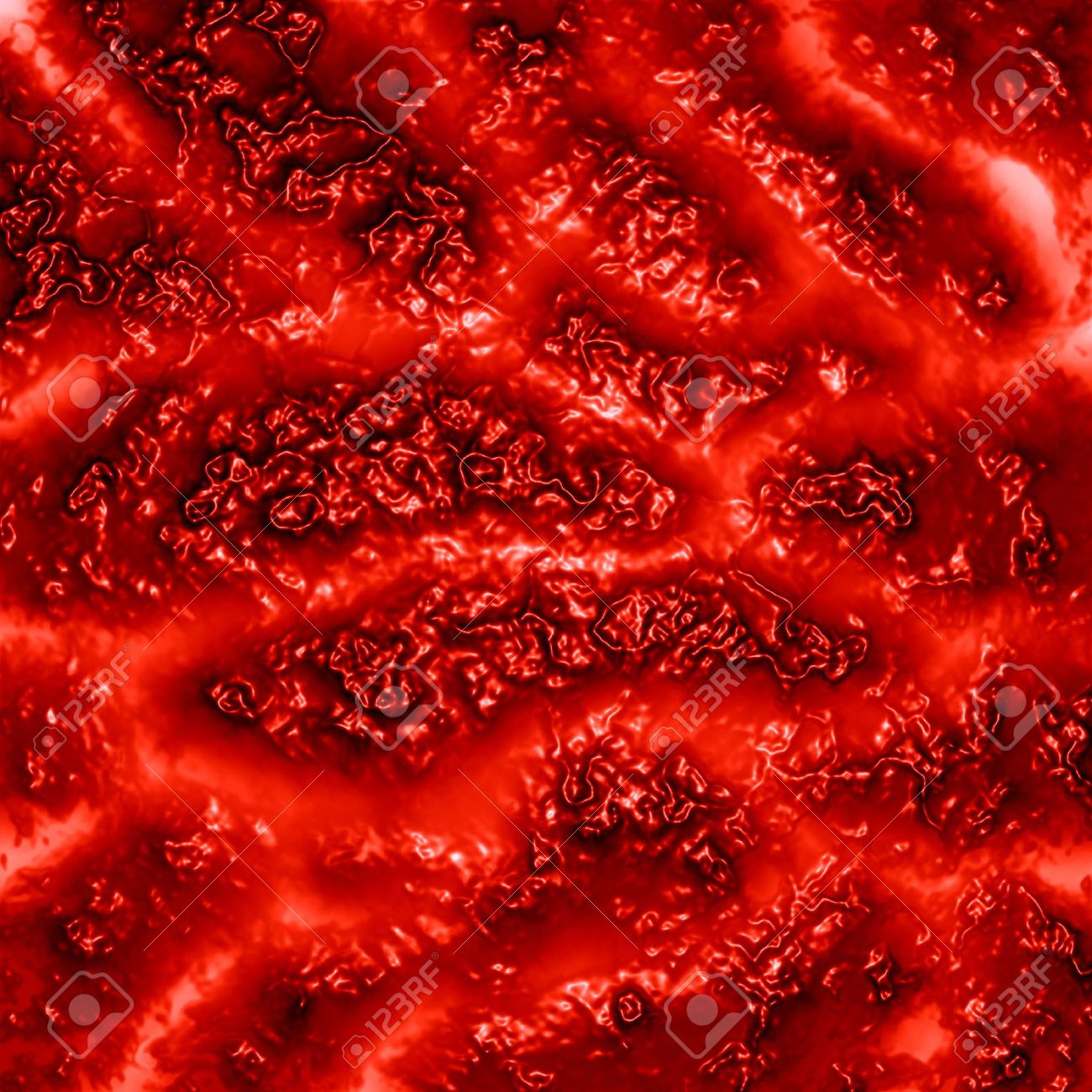 Human Tissue Or Veins On A Red Background Stock Photo Picture And