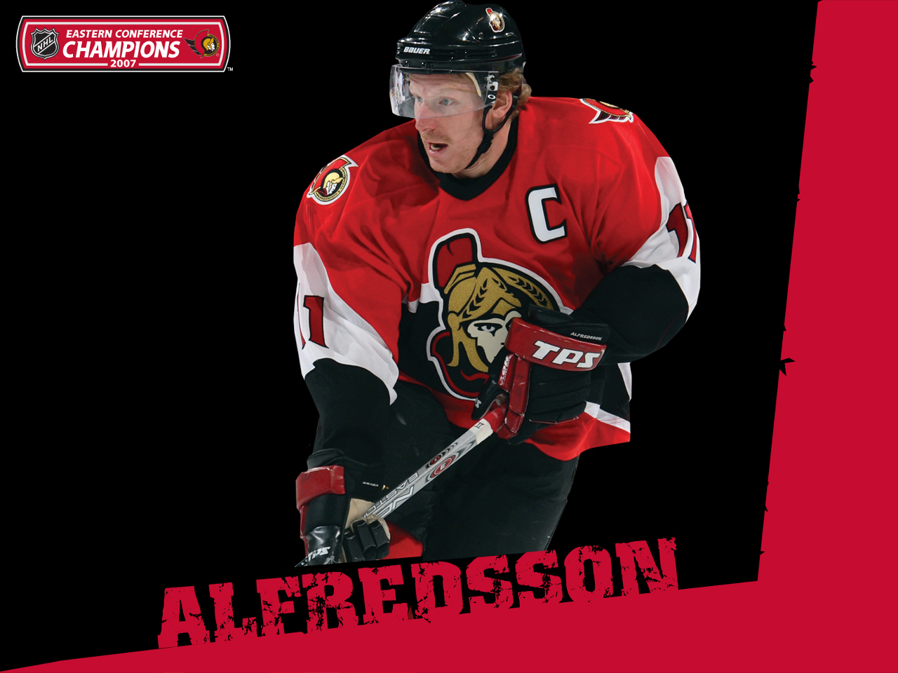 Ottawa Senators Daniel Alfredsson