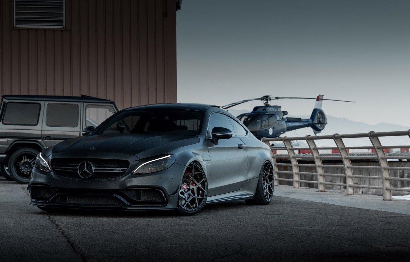 Wallpaper Amg Coupe Mercedes Benz C205 C63 S Image For