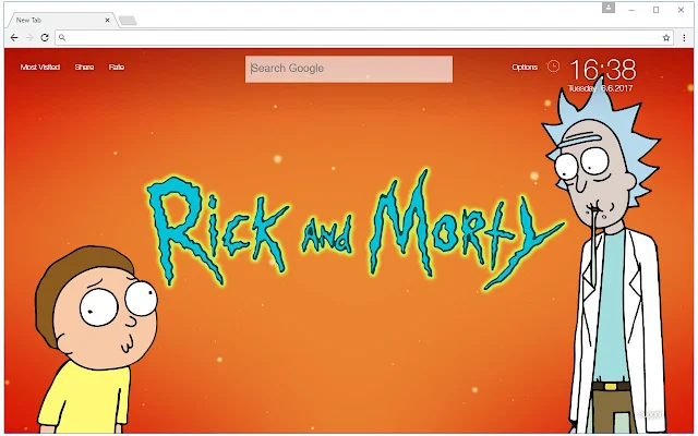 Rick And Morty Wallpaper HD New Tab Themes