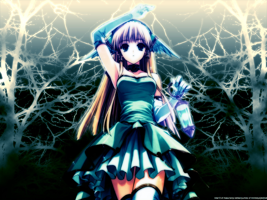 Download Glitter Girl Anime Cool Pictures | Wallpapers.com