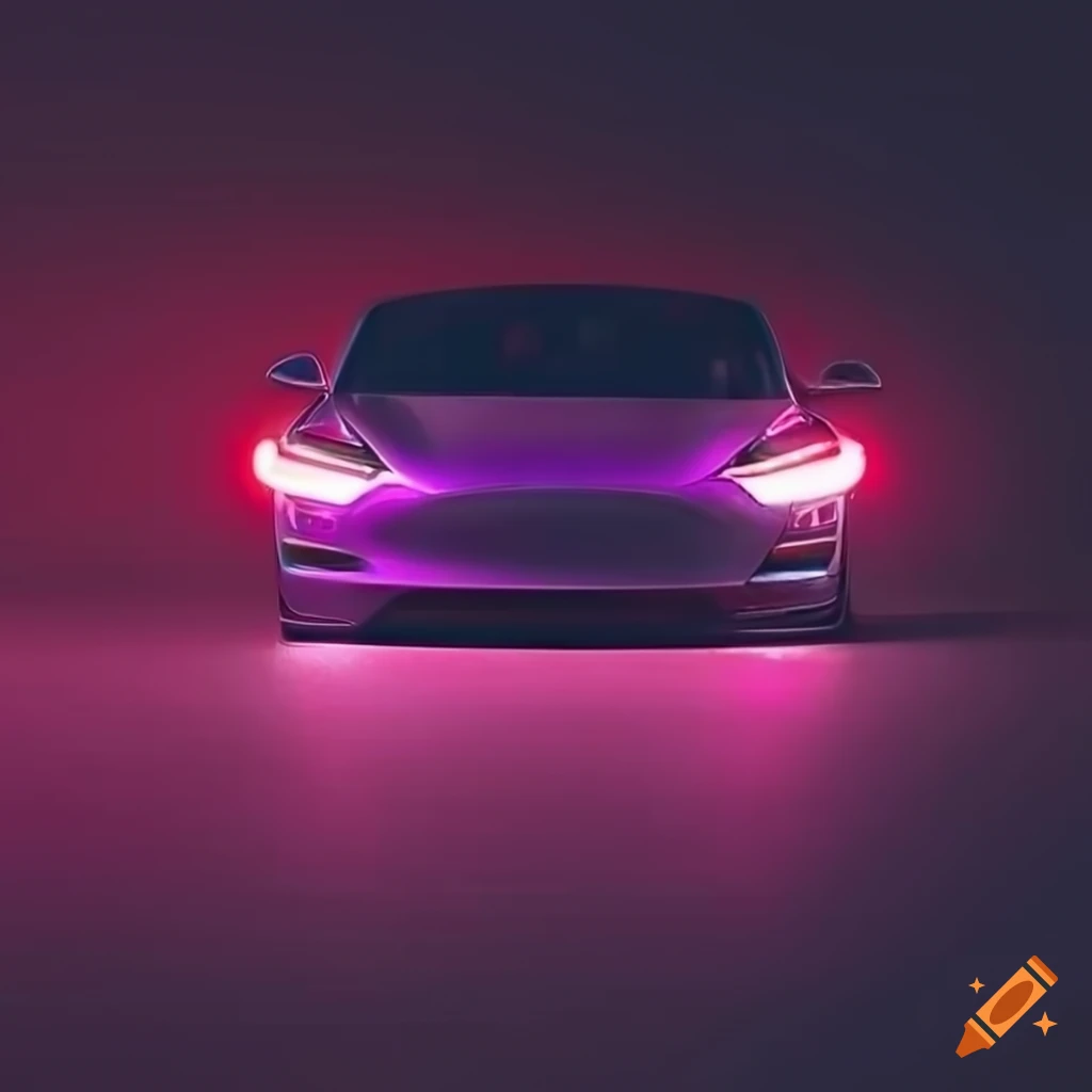 free-download-purple-tesla-model-with-red-evil-headlights-very-dark