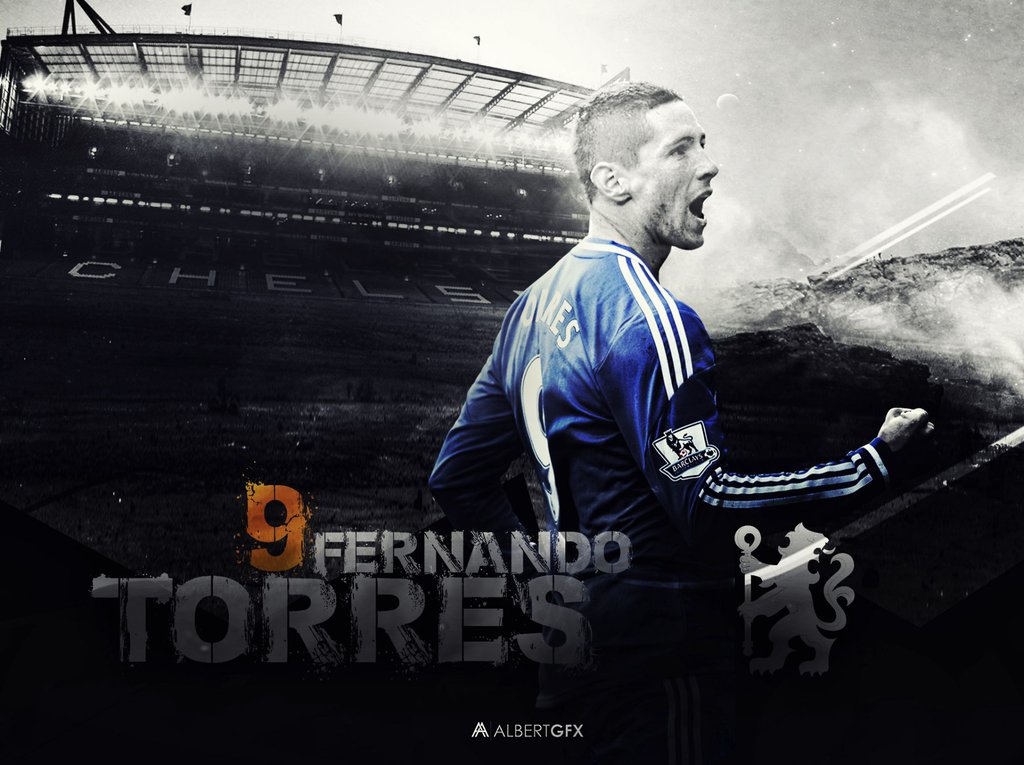 Fernando Torres Chelsea Fc By Albertgfx