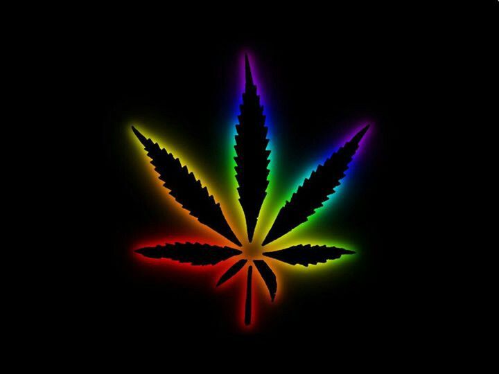 Awesome Weed Pictures Rainbow Leaf