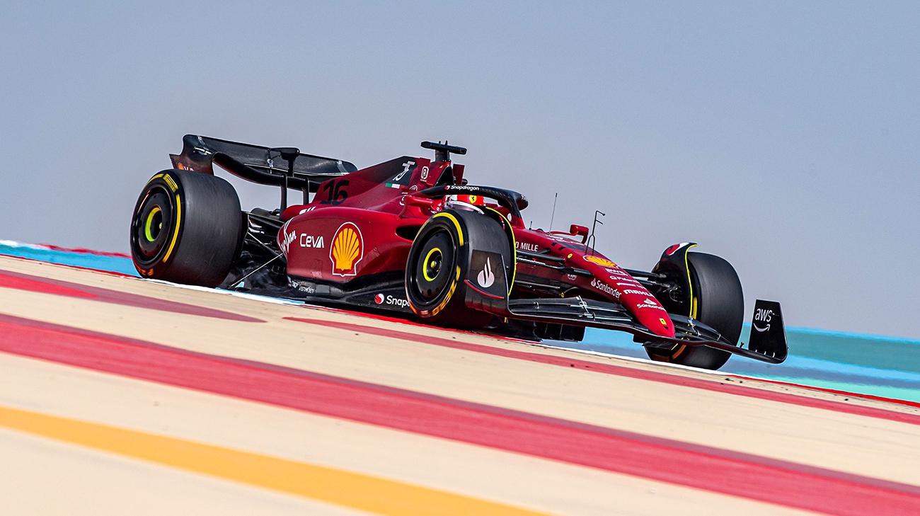 Laps For The F1 On Its First Outing In Desert