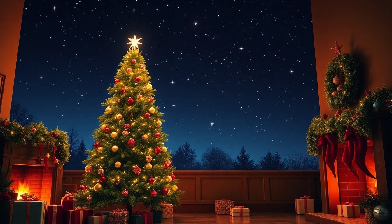 Christmas Star Wallpaper