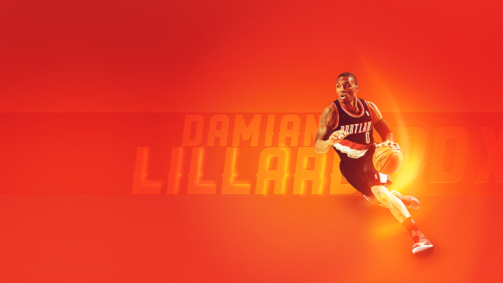 Damian Lillard HD Wallpaper Desktop Background For