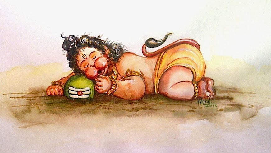 High quality Hanuman Wallpapers and Pictures Baby Hanuman hugging