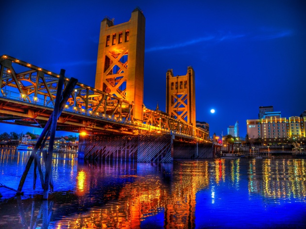 Wallpaper Bridge In Sacramento California United States Photos And