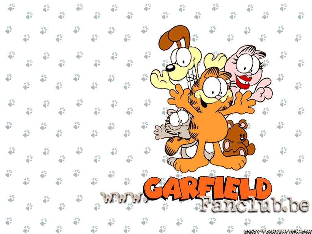Garfield Cartoon Wallpaper Simple