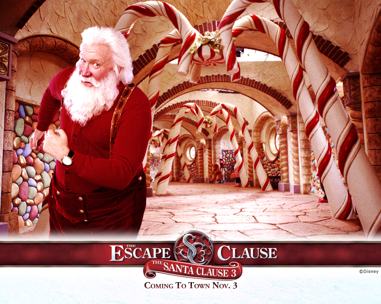 Tim Allen In The Santa Clause Escape