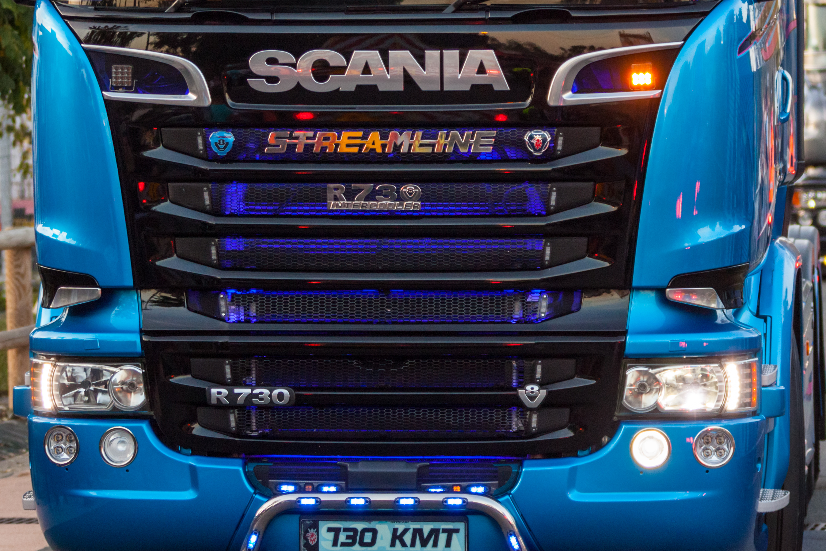 Scania V8 Logo Wallpaper HD Tuning Show Truck Image