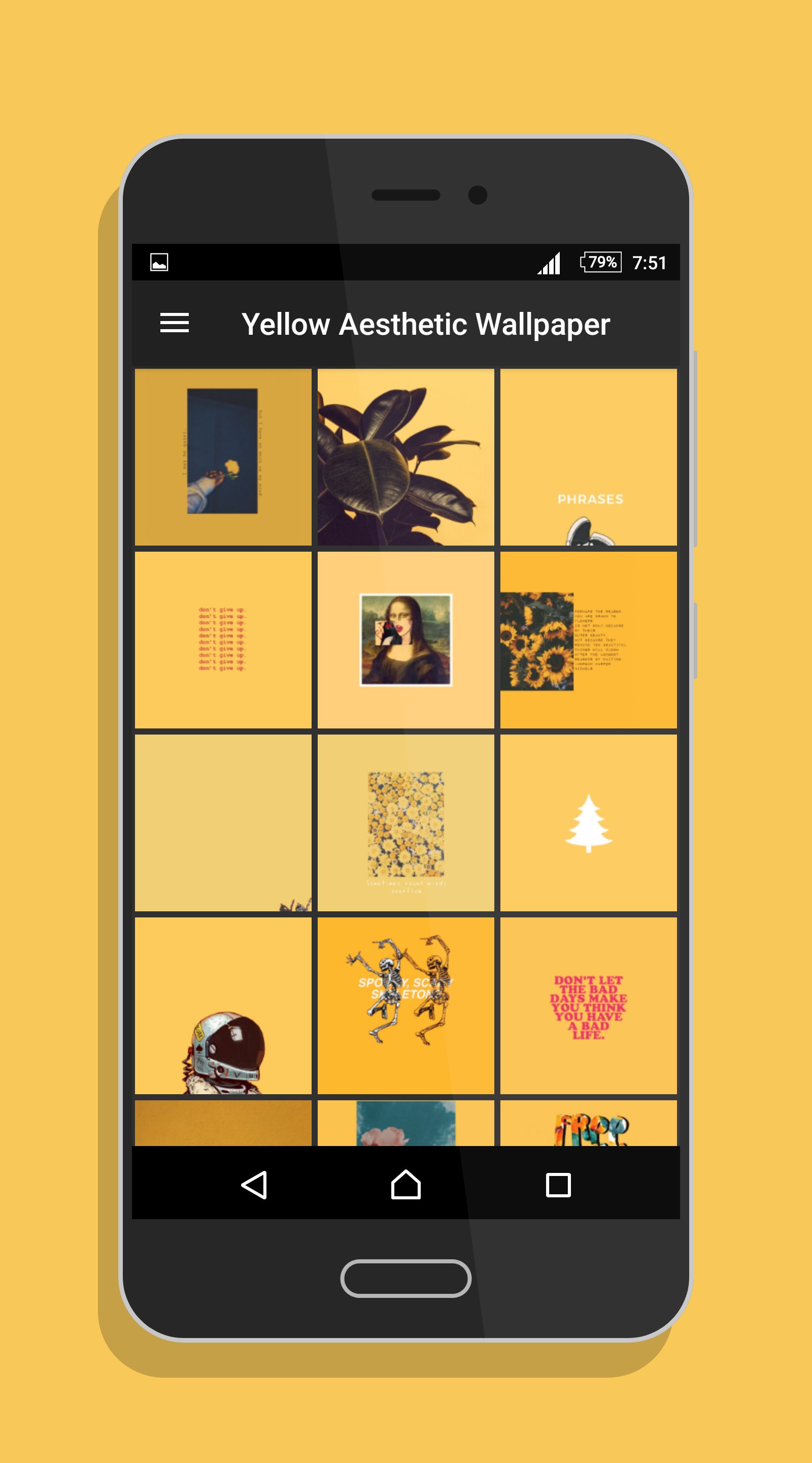 Aesthetic Background For Phone Yellow Clipart iPhone Wallpaper