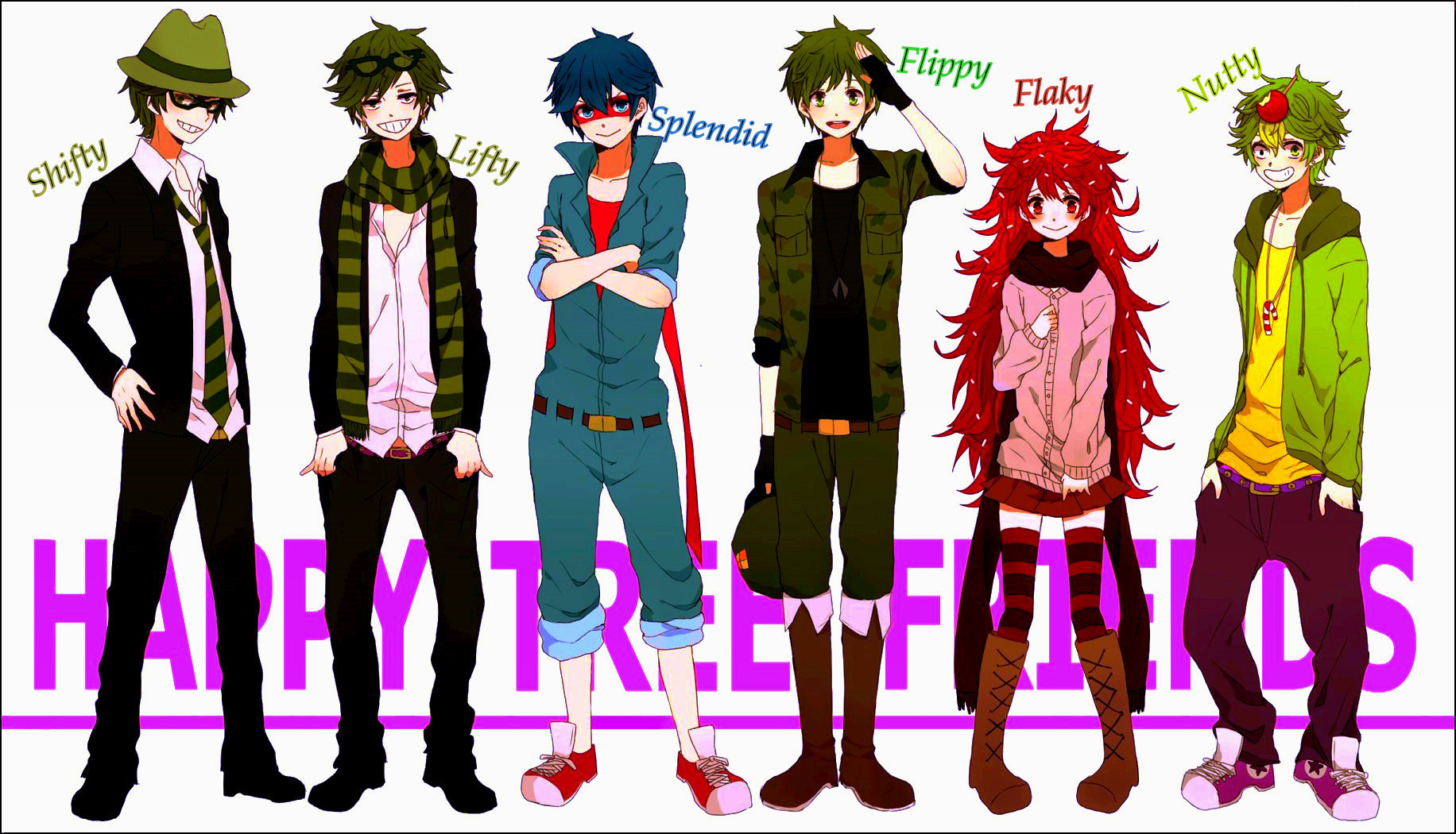 happy tree friends nutty human