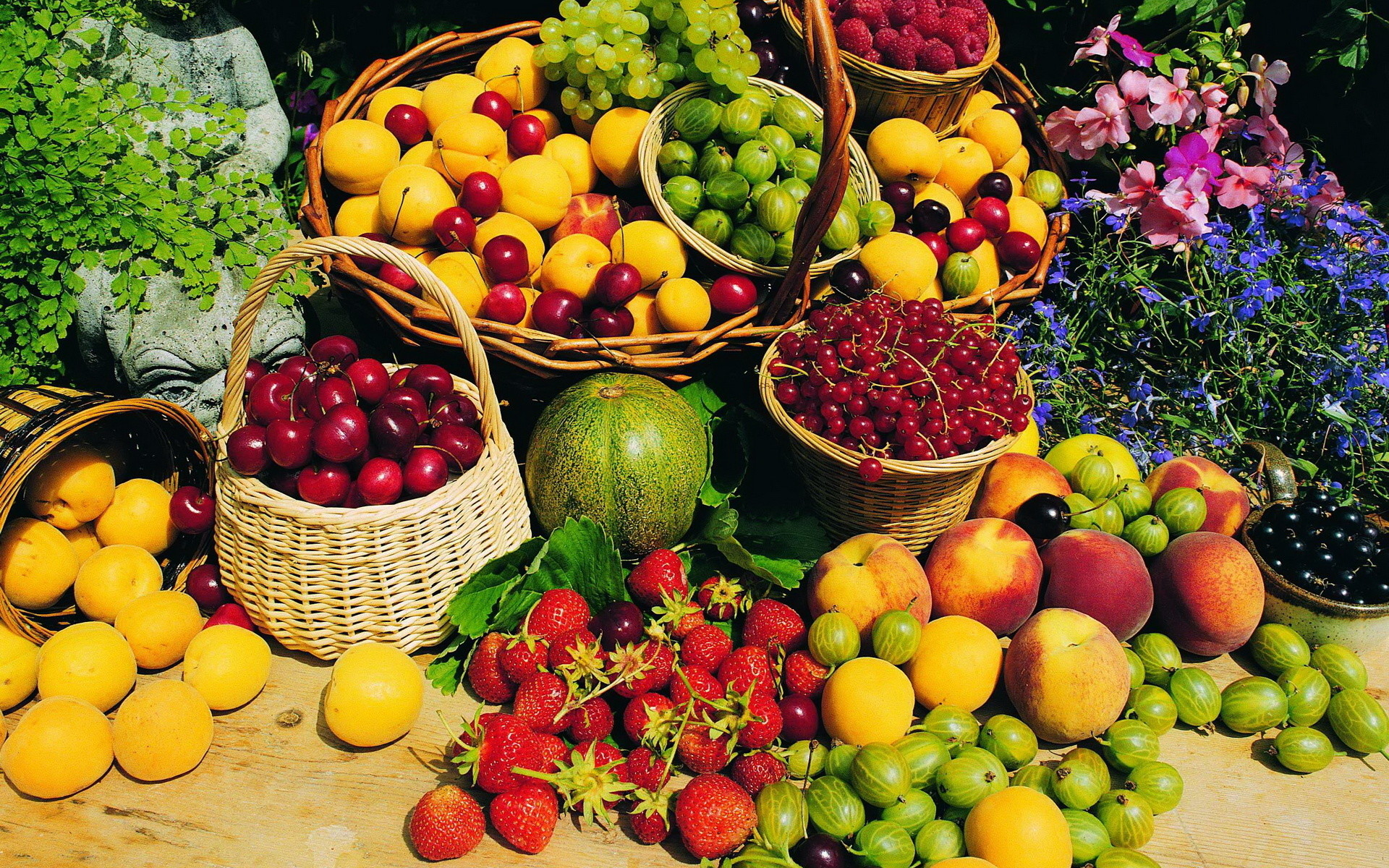 Wallpaper Fruits And Vegetables