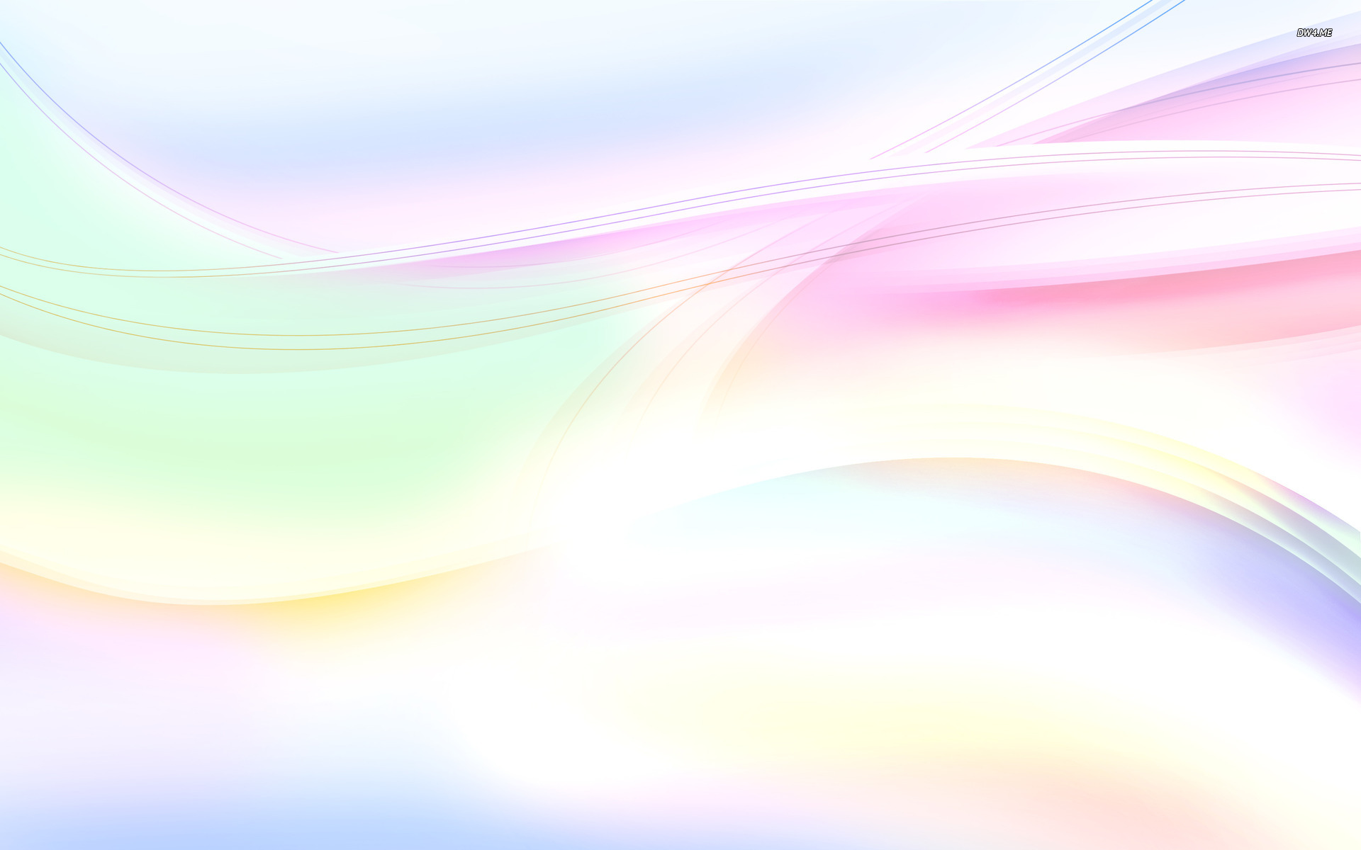 Pastel Cloud Background Curves Wallpaper