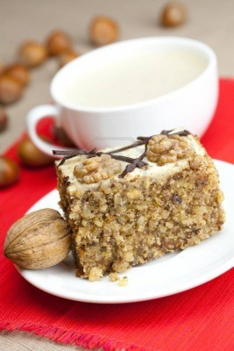 Nuts Cake Wallpaper Cakes