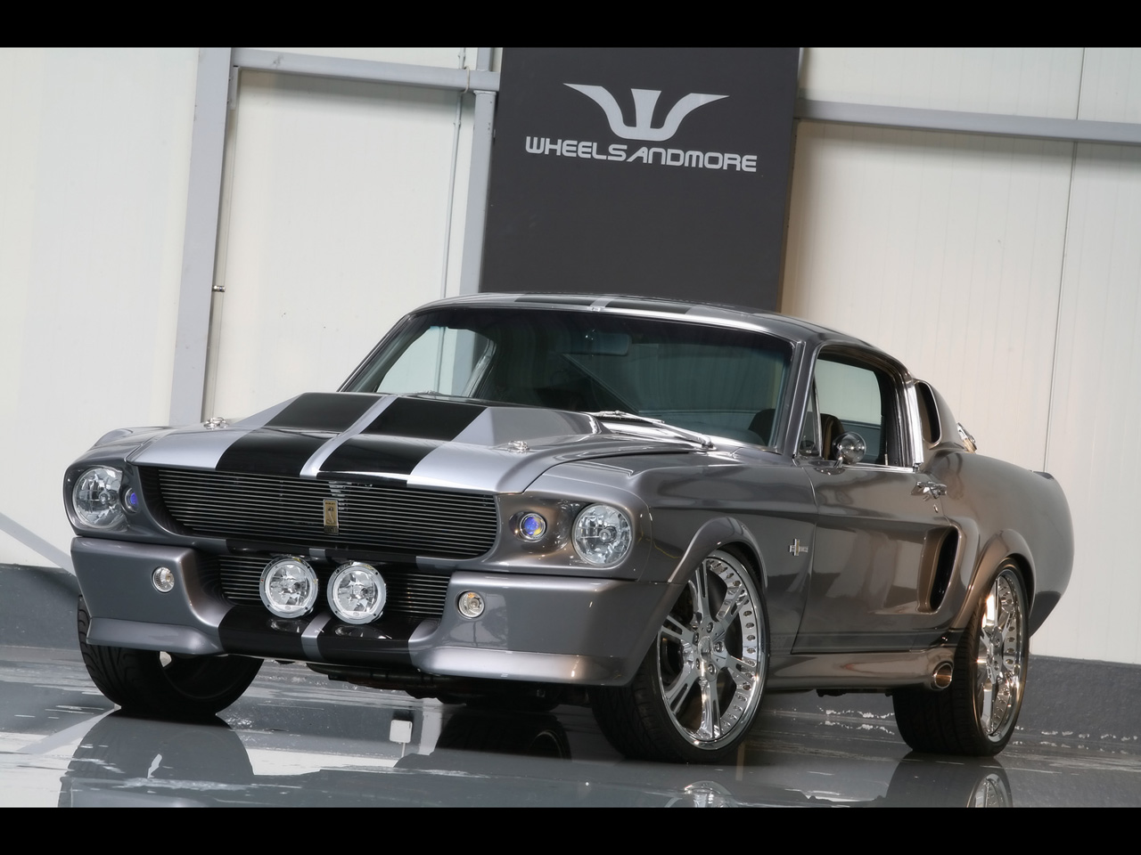 Ford Mustang Shelby Gt500 Eleanor Front Wallpaper